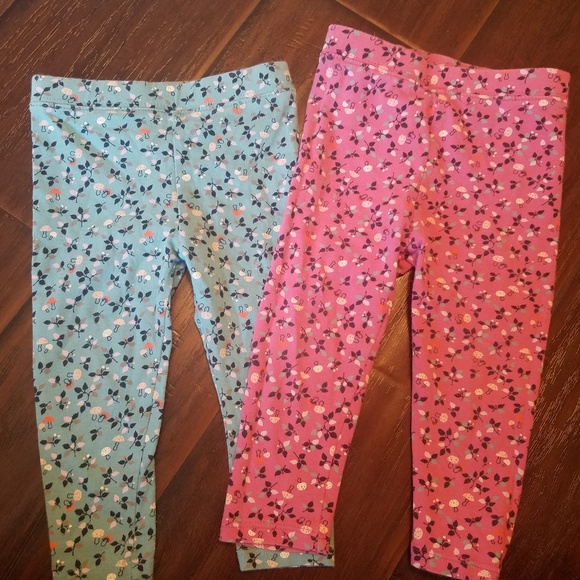 Baby Gap Floral Leggings, 2 Pack - Picture 1 of 5